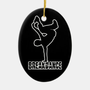 Breakdance custom colour ornament