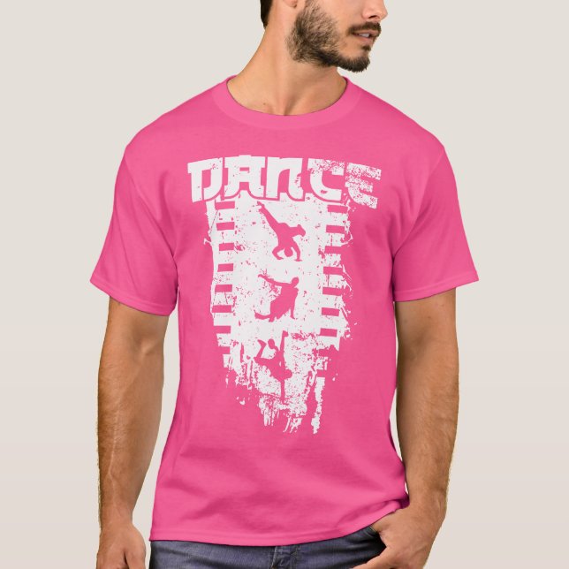 Breakdance Dance Hip-Hop And Funk T-Shirt (Front)