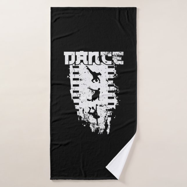 Breakdance Dance Hip-Hop und Funk Bath Towel (Bath Towel)