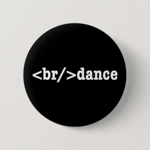 breakdance HTML Code 6 Cm Round Badge