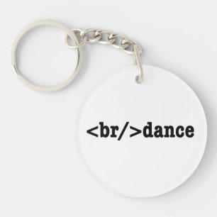 breakdance HTML Code Key Ring