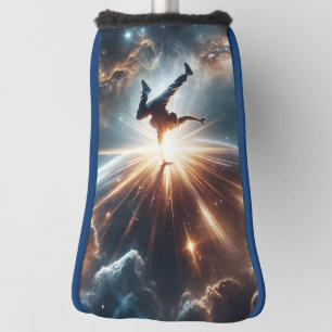 Breakdance meets the Universe Golf Head Cover