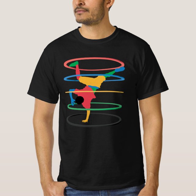 Breakdance Olympics Men's T-Shirt (Front)