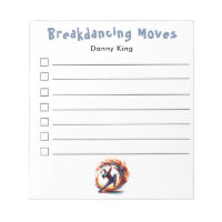 Breakdance Personalised To Do List 