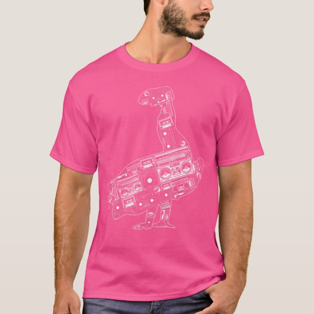 Breakdance Sillhouette Street Dance Breakdance Gif T-Shirt (Front)