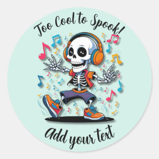 Breakdance Skeleton – Halloween Stickers