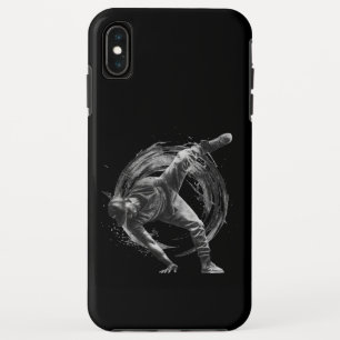Breakdance Urban Style Monochrome Motion Art  Case-Mate iPhone Case