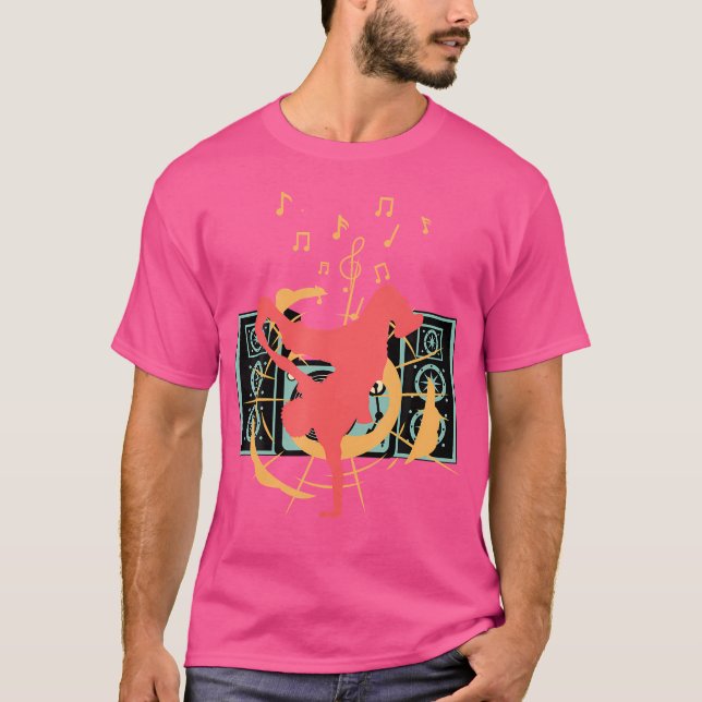 Breakdancer Hip Hop Coreographer T-Shirt (Front)