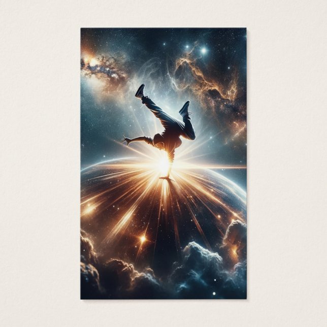 Breakdancer in action, Ai, Action in the Galaxy (Front)