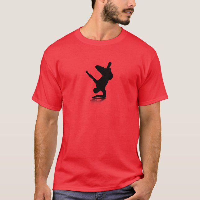 Breakdancer (on elbow) T-Shirt (Front)