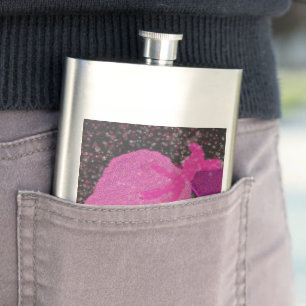 Breakdancing tree glitter Tu B'Shvat ט״ו בשבט  Hip Flask