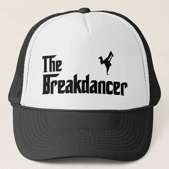 Breakdancing Trucker Hat (Front)