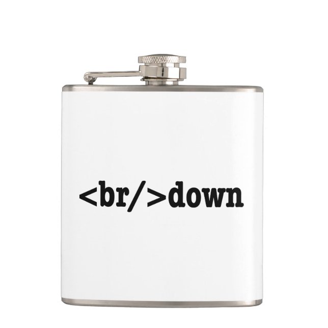 breakdown HTML Code Hip Flask (Front)