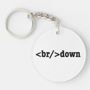 breakdown HTML Code Key Ring