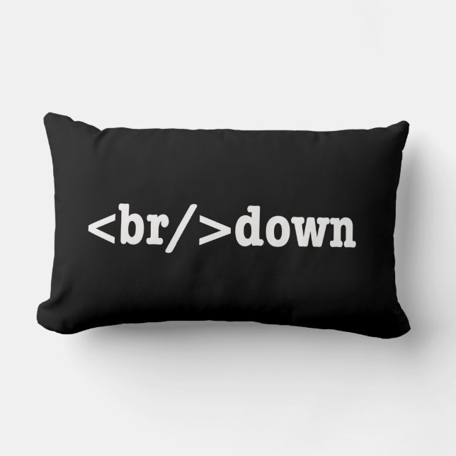 breakdown HTML Code Lumbar Cushion (Front)