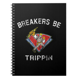Breakers Be Trippin Electrician Hvac Humour Notebook