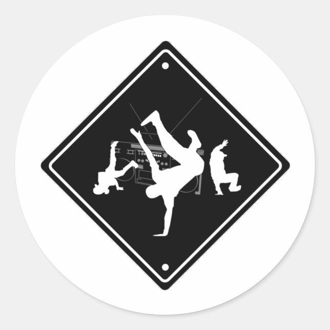 Breakers Spot   Classic Round Sticker (Front)