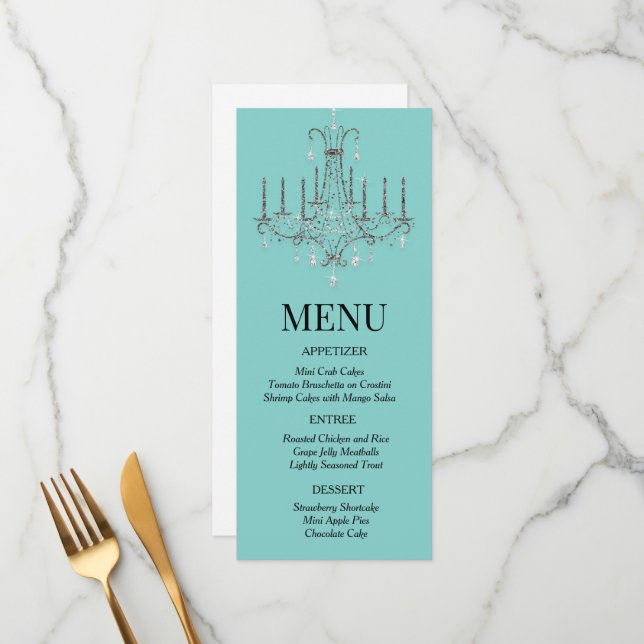 Breakfast at Chandelier Menu (Front/Back In Situ)