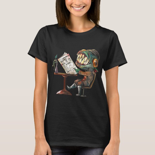 Breakfast at Innsmouth T-Shirt (Front)