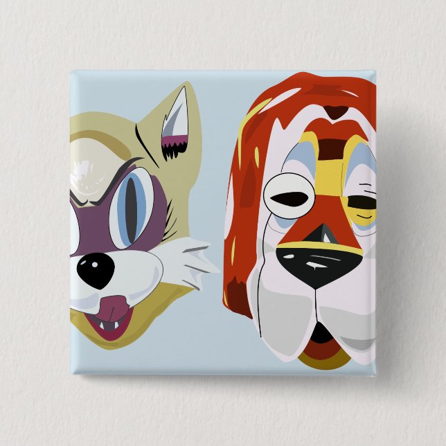 Breakfast at Tiffany's Mask Buttons (Front)