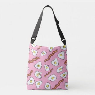 Breakfast Bonanza: Cartoon Delights Crossbody Bag
