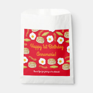 Breakfast Brunch Birthday Party Kids Favour Bags