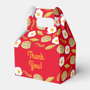 Breakfast Brunch Birthday Party Kids Favour Box