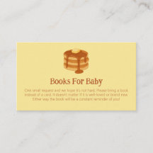 Breakfast Brunch Theme Baby Shower Book Request