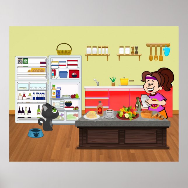 Breakfast Buddies Poster (Front)