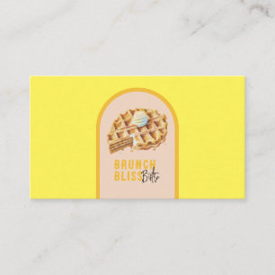 Breakfast Cafe Business Card
