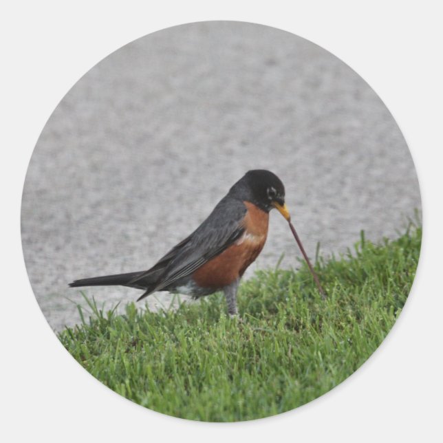 Breakfast Classic Round Sticker (Front)