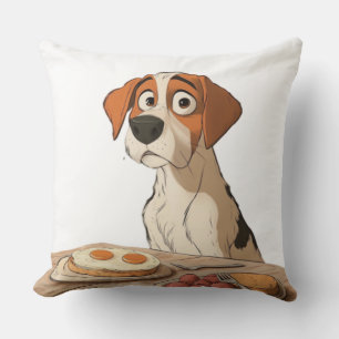 Breakfast Dog Cushion