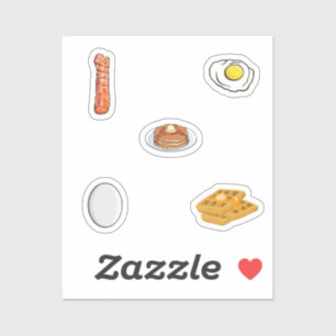 Breakfast food collection