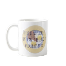 Breakfast Food Eggs on Plate Funny Motivational