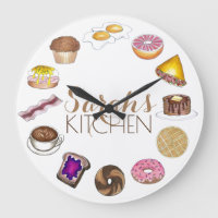 Breakfast Foods Eggs Bacon Doughnut Coffee Kitchen