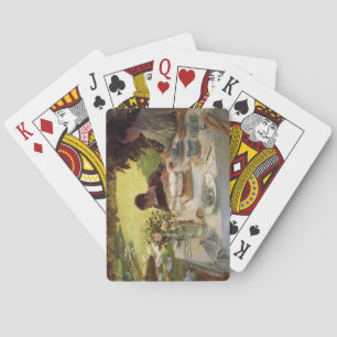 Breakfast in the Garden Playing Cards