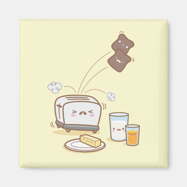 Breakfast Is Ruined Magnet (Front)