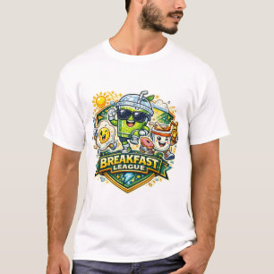 Breakfast League Team Badge Graphic Tee