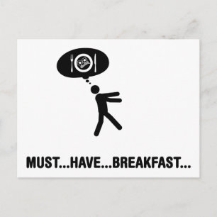 Breakfast Lover Postcard