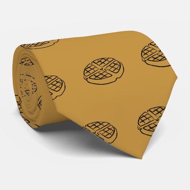 Breakfast lovers Waffle Tie (Rolled)