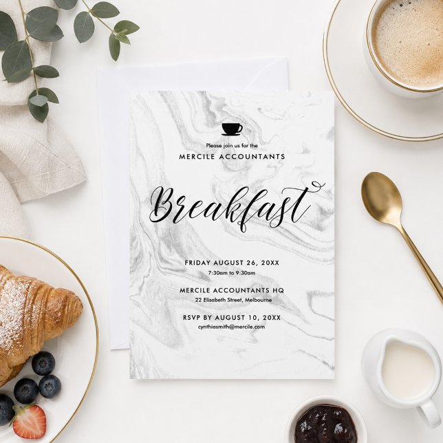 Breakfast Meeting Business Invitation (Creator Uploaded)
