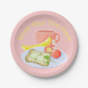 Breakfast Paper Plate