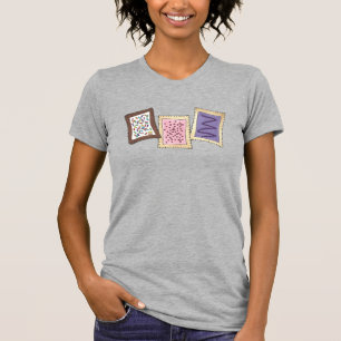 Breakfast Pastry Frosted Toaster Pastries Foodie T-Shirt