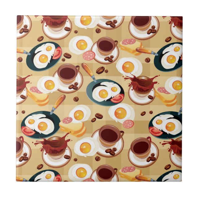 Breakfast Pattern 3 Tile (Front)
