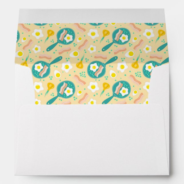 Breakfast Pattern Envelopes (Back (Bottom))