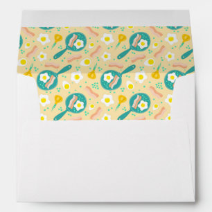 Breakfast Pattern Envelopes