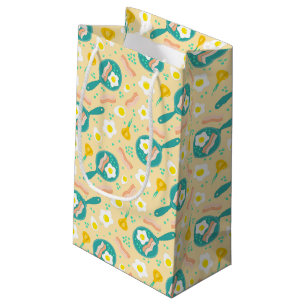 Breakfast Pattern Small Gift Bag