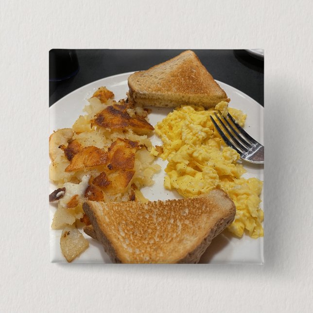 Breakfast Photo Button (Front)