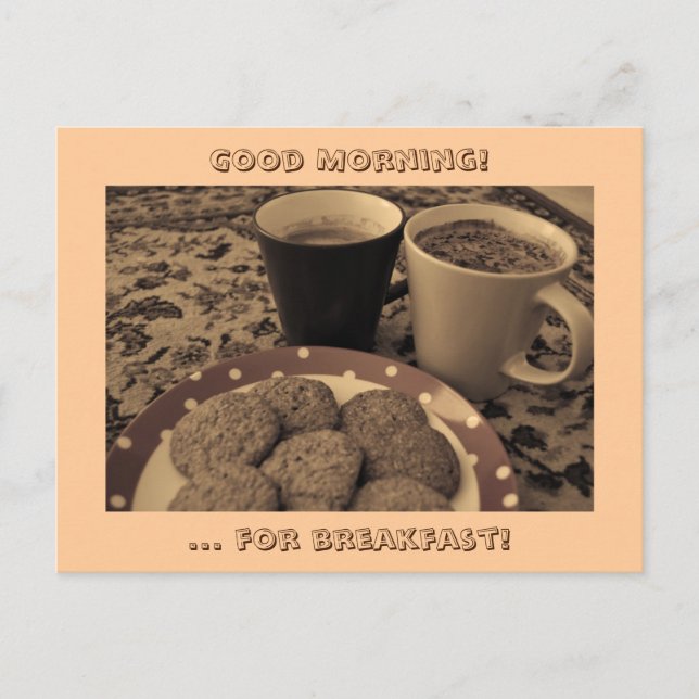 Breakfast Postcard (Front)