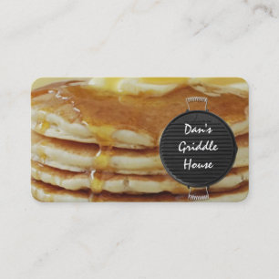 breakfast restaurant business card